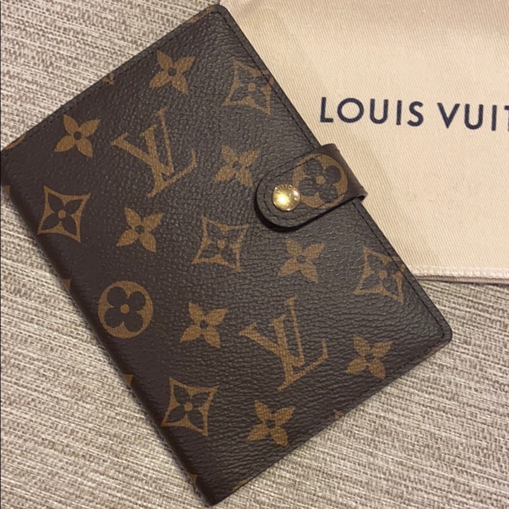 Authentic Louis Vuitton Monogram Agenda PM